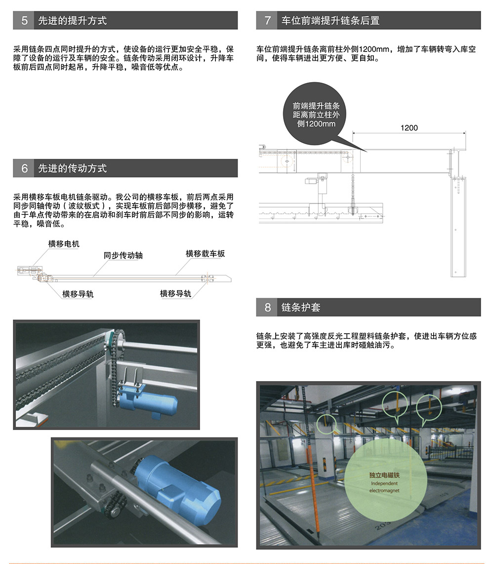 成都重庆四至六层PSH4-6升降横移式立体车库设备提升方式链条保护.jpg